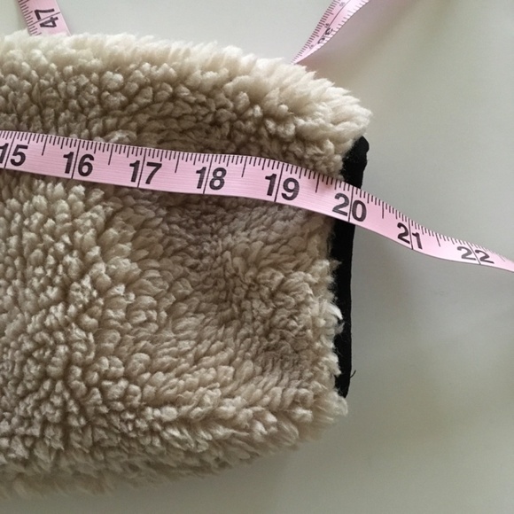 Rails Saga Cream Leopard Fleece 1/4 Snap Pullover Sweatshirt Sz XS Cozy Boho - Picture 11 of 12